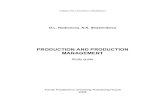 PRODUCTION AND PRODUCTION MANAGEMENT