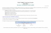 DCIF NMR Training Guide 400 MHz Bruker AVANCE III HD b400