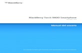 BlackBerry Torch 9800 Smartphone - 6.0 - Manual del usuario
