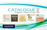 Higher Education Catalogue 2015