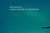 Kernel for OST to PST Conversion