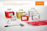 Cell Culture Media and Reagents Product Selection Guide
