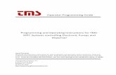 Programming and Operating Instructions for TMS- MPC