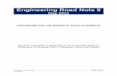 Engineering Road Note 9
