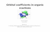 Orbital coefficients in organic reactions - Kirschning Group