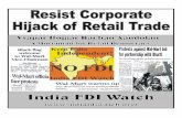 Enact strict law to ban all corporations in retail
