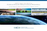 GEO Task US-09-01a: Critical Earth Observations Priorities