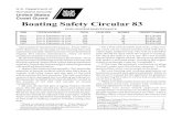 Boating Safety Circular 83 - uscgboating.org