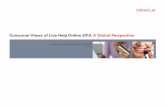 Consumer Views of Live Help Online 2012: A Global Perspective