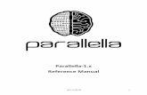 Parallella-1.x Reference Manual
