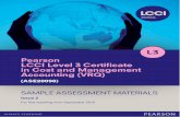 Pearson LCCI Level 3 Certificate in Cost and Management ...