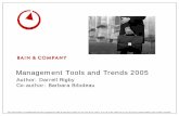 Management Tools and Trends 2005 - bain.com