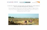 value chain analysis of wheat and rice in uttar pradesh, india
