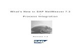 What's New in SAP NetWeaver 7.3