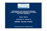 JOURNAL OF EDUCATIONAL AND INSTRUCTIONAL STUDIES IN