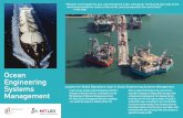 Ocean Engineering Systems Management track