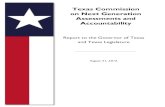Texas Commission on Next Generation Assessments and ...