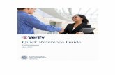 E-Verify Quick Reference Guide for Employers — USCIS