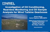 Investigation of Oil Conditioning, Real-time Monitoring and Oil ...
