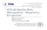 ICH Q9 - Regulatory Perspective