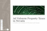 Ad Valorem Property Taxes in Nevada