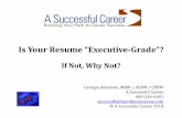 Is Your Resume “Executive-Grade”?