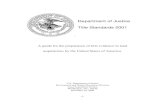 Department of Justice Title Standards 2001