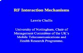 RF interaction mechanisms - L Challis pdf, 117kb