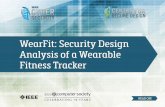 WearFit: Security Design Analysis of a Wearable Fitness Tracker