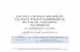 developing world- class performance in healthcare science