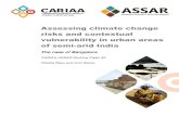 Assessing climate change risks and contextual vulnerability in urban ...