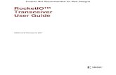 Xilinx UG024 RocketIO™ Transceiver, User Guide