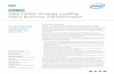 Data Center Strategy Leading Intel's Business Transformation