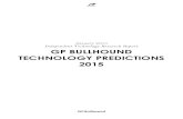 GP BULLHOUND TECHNOLOGY PREDICTIONS 2015