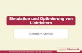 Simulation und Optimierung von Lichtleitern