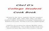 Chef D's College Student Cook Book