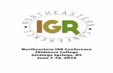 Northeastern IGR Conference Skidmore College Saratoga Springs ...