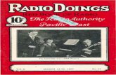 Radio Doings March 13, 1927
