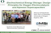 Electrochemical Energy Storage: Design Principles for Oxygen ...