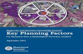 Key Planning Factors: For Recovery from a Radiological Terrorism ...