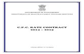 C.P.C. RATE CONTRACT 2014 – 2015