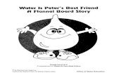 Water Is Peter's Best Friend