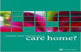 Thinking About Moving into a Care Home?