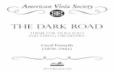 The Dark Road: For Viola Solo and String Orchestra