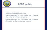 GASB 51 & 53 (Intangible Assets & Derivatives) - FY 2010