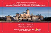 2016 Joint Conference on Advances in Pediatric Cardiovascular ...