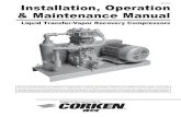 Corken Compressor parts and maintenance manual