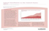 School Enrollment in the United States: 2011