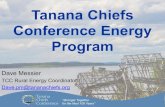 Dave Pelunis-Messier, Tanana Chiefs Conference