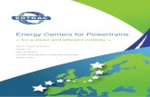 Energy Carriers for Powertrains roadmap, February 2014